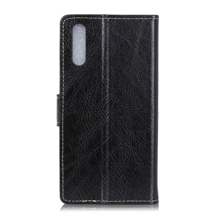 Retro Crazy Horse Texture Horizontal Flip Leather Case with Holder & Card Slots & Photo Frame & Wallet, For Sony Xperia 5 II