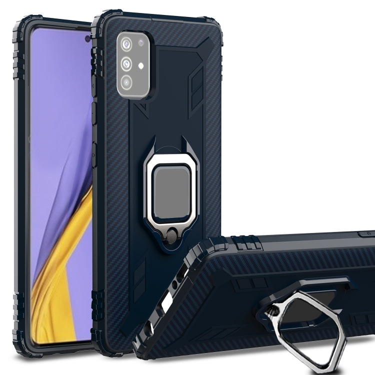 Carbon Fiber Protective Case with 360 Degree Rotating Ring Holder, For Huawei P40 Pro / P40 Pro+, For Huawei P40, For Huawei Enjoy 10E, For Huawei Honor X10, For Samsung Galaxy M31s