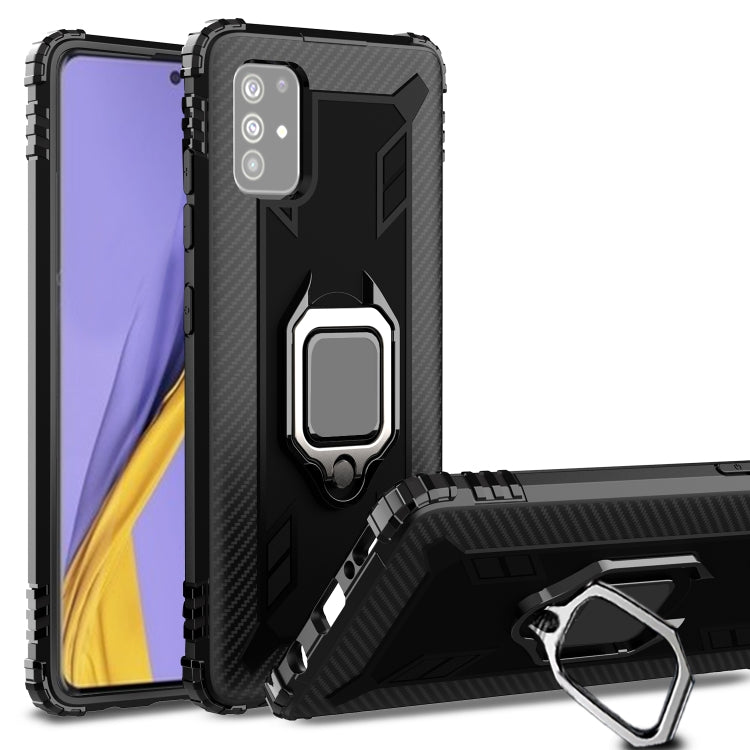 Carbon Fiber Protective Case with 360 Degree Rotating Ring Holder, For Huawei P40 Pro / P40 Pro+, For Huawei P40, For Huawei Enjoy 10E, For Huawei Honor X10, For Samsung Galaxy M31s