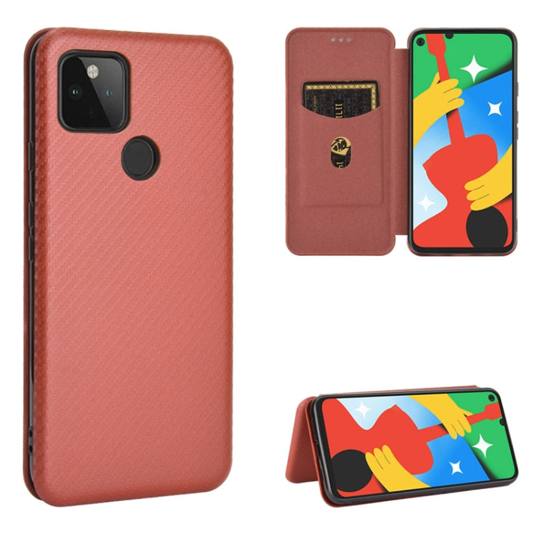 Carbon Fiber Texture Magnetic Horizontal Flip TPU + PC + PU Leather Case with Card Slot, For Google Pixel 4A 5G, For Sony Xperia 5 ll, For Nokia 8.3 5G, For Nokia C3