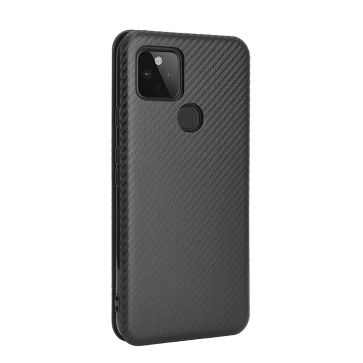 Carbon Fiber Texture Magnetic Horizontal Flip TPU + PC + PU Leather Case with Card Slot, For Google Pixel 4A 5G, For Sony Xperia 5 ll, For Nokia 8.3 5G, For Nokia C3