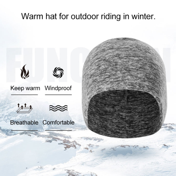 RB-A Outdoor Cycling Thicken Windproof Coldproof Fleece Warm Hat