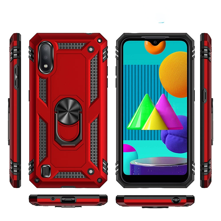 Shockproof TPU + PC Protective Case with 360 Degree Rotating Holder, For Samsung Galaxy M01, For Google Pixel 5 XL, For Google Pixel 5