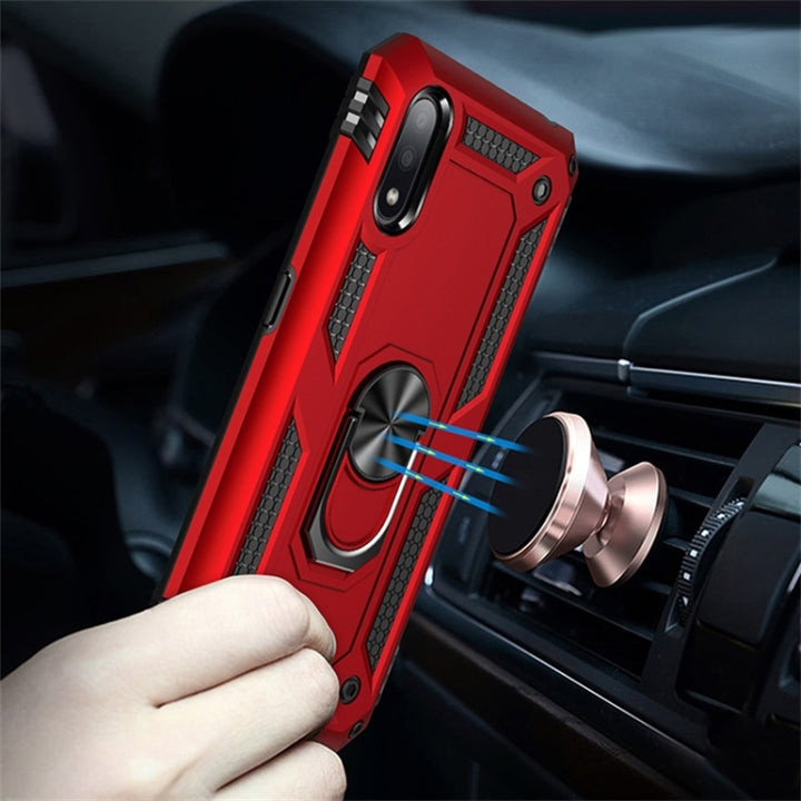 Shockproof TPU + PC Protective Case with 360 Degree Rotating Holder, For Samsung Galaxy M01, For Google Pixel 5 XL, For Google Pixel 5