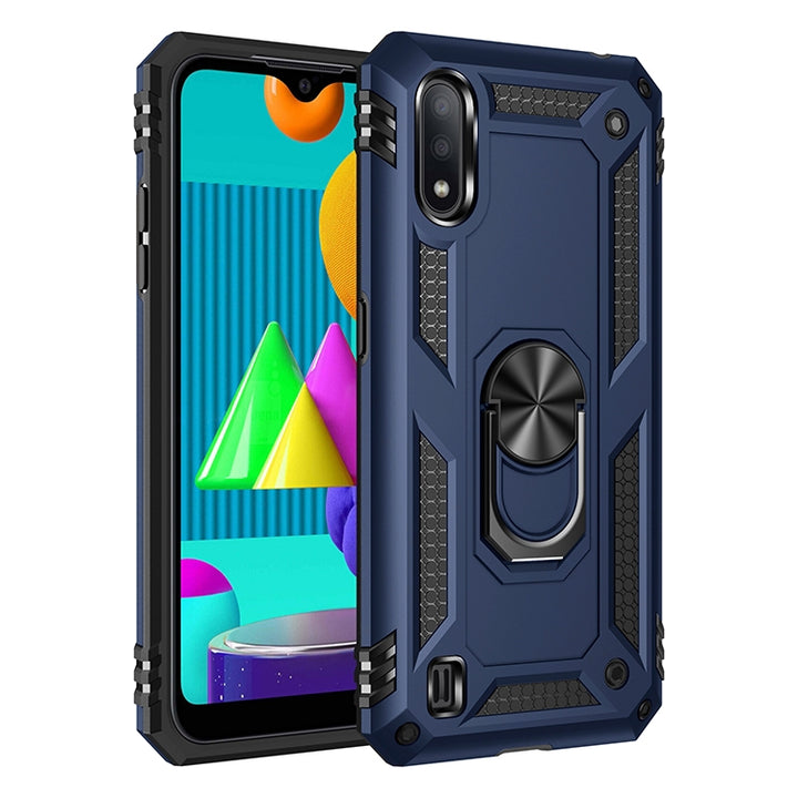 Shockproof TPU + PC Protective Case with 360 Degree Rotating Holder, For Samsung Galaxy M01, For Google Pixel 5 XL, For Google Pixel 5