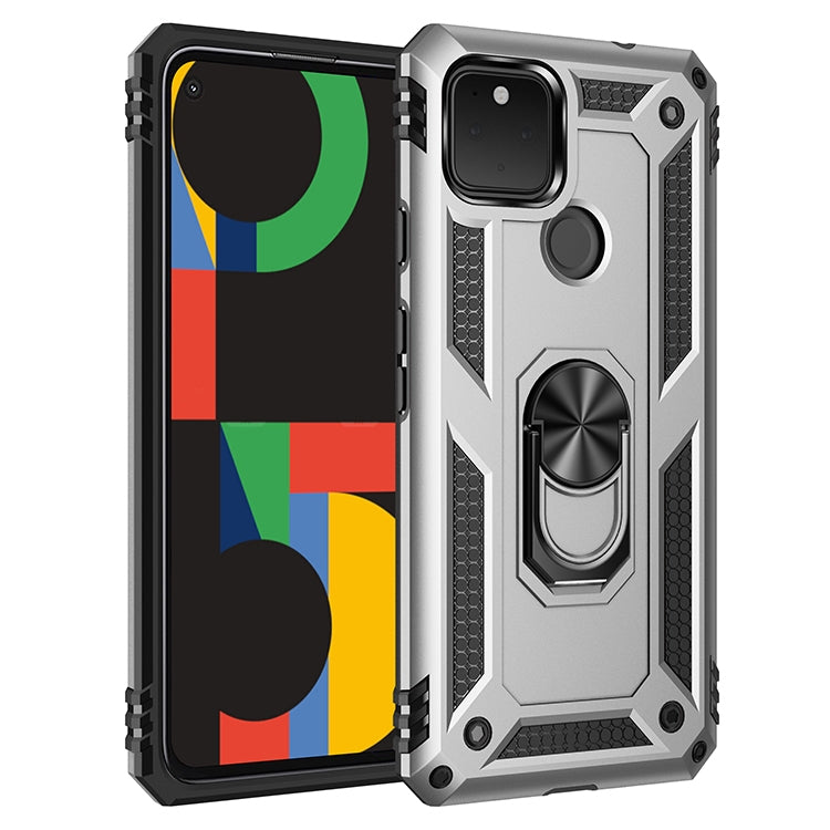 Shockproof TPU + PC Protective Case with 360 Degree Rotating Holder, For Samsung Galaxy M01, For Google Pixel 5 XL, For Google Pixel 5