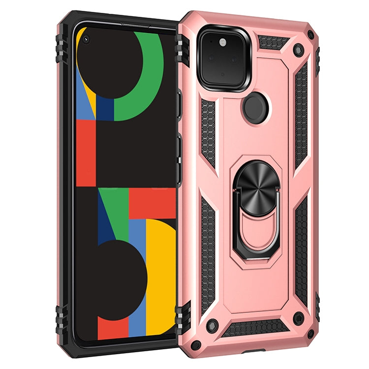 Shockproof TPU + PC Protective Case with 360 Degree Rotating Holder, For Samsung Galaxy M01, For Google Pixel 5 XL, For Google Pixel 5