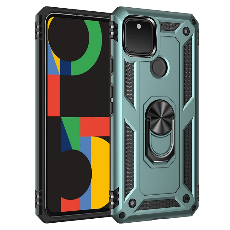 Shockproof TPU + PC Protective Case with 360 Degree Rotating Holder, For Samsung Galaxy M01, For Google Pixel 5 XL, For Google Pixel 5