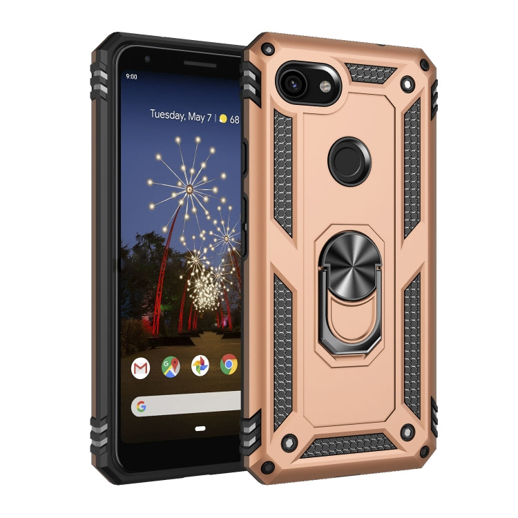 Shockproof TPU + PC Protective Case with 360 Degree Rotating Holder, For Google Pixel 3a XL, For Google Pixel 3a, For Google Pixel 4XL, For Google Pixel 4