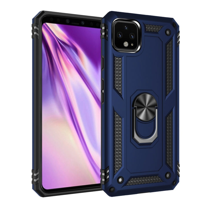 Shockproof TPU + PC Protective Case with 360 Degree Rotating Holder, For Google Pixel 3a XL, For Google Pixel 3a, For Google Pixel 4XL, For Google Pixel 4