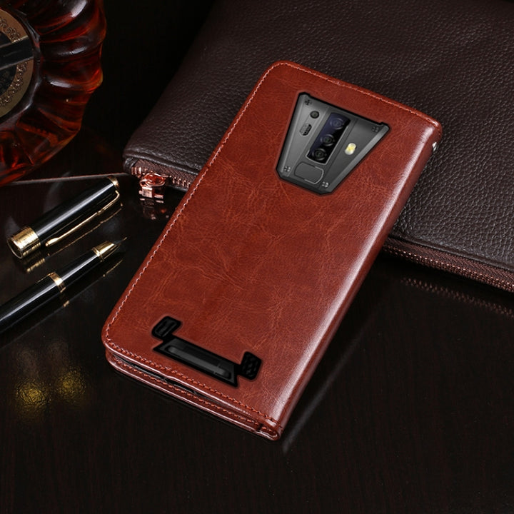 idewei Crazy Horse Texture Horizontal Flip Leather Case with Holder & Card Slots & Wallet, For Blackview BV6900, For Blackview BV9900 Pro, For Cubot Note 7, For Cubot Note 20