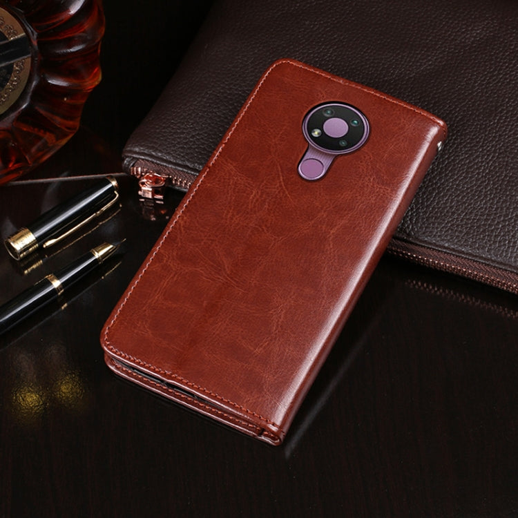 idewei Crazy Horse Texture Horizontal Flip Leather Case with Holder & Card Slots & Wallet, For Nokia 3.4, For Nokia C3, For OnePlus 8T, For Oukitel C21