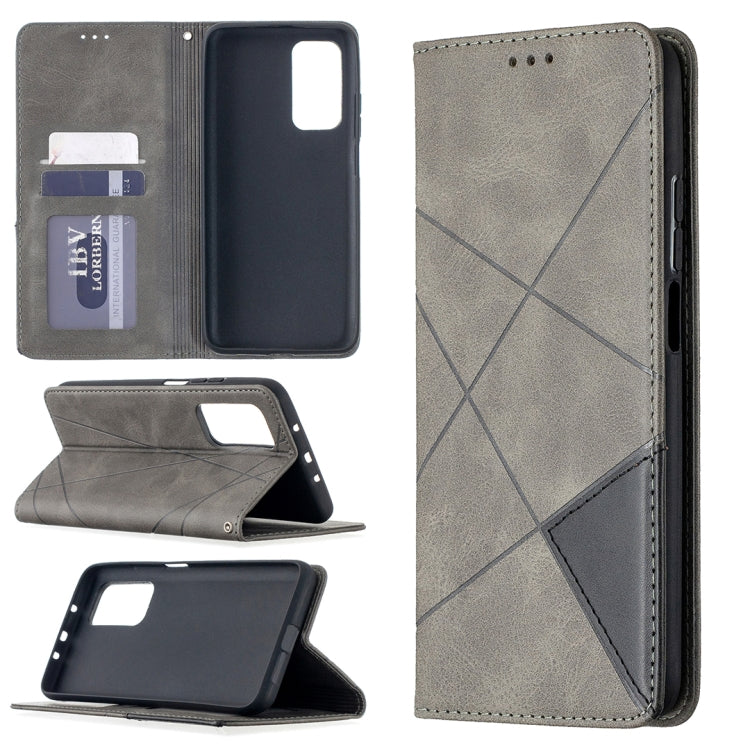 Rhombus Texture Horizontal Flip Magnetic Leather Case with Holder & Card Slots, For Nokia 2.4, For Nokia 3.4, For Xiaomi Mi 10T / 10 Pro 5G, For Xiaomi Mi 10T Lite 5G, For Xiaomi Mi Poco X3