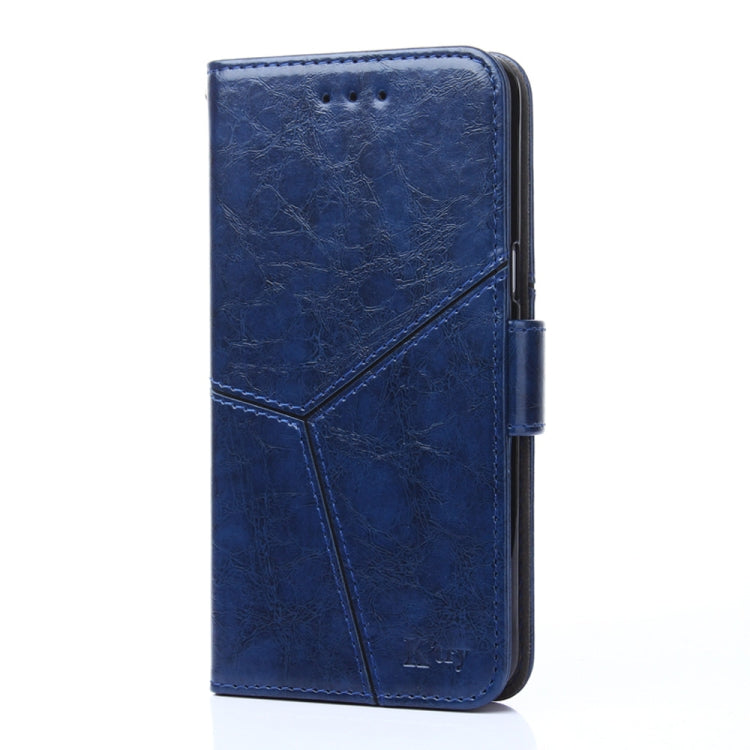 Geometric Stitching Horizontal Flip TPU + PU Leather Case with Holder & Card Slots & Wallet, For Nokia 9 PureView