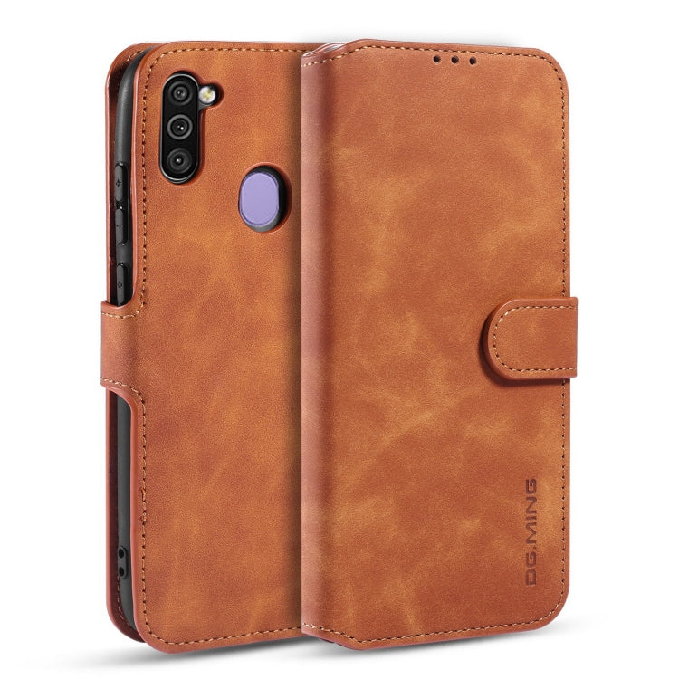 DG.MING Retro Oil Side Horizontal Flip Case with Holder & Card Slots & Wallet, For Google Pixel 5, For Google Pixel 5 XL / Pixel 4A 5G, For Samsung Galaxy A11 (US Version), For Samsung Galaxy M11 / A11 (EU Version), For Xiaomi Mi 10T Lite