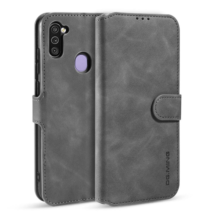 DG.MING Retro Oil Side Horizontal Flip Case with Holder & Card Slots & Wallet, For Google Pixel 5, For Google Pixel 5 XL / Pixel 4A 5G, For Samsung Galaxy A11 (US Version), For Samsung Galaxy M11 / A11 (EU Version), For Xiaomi Mi 10T Lite