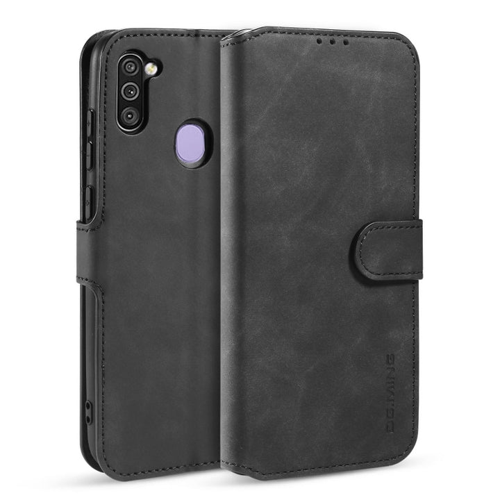 DG.MING Retro Oil Side Horizontal Flip Case with Holder & Card Slots & Wallet, For Google Pixel 5, For Google Pixel 5 XL / Pixel 4A 5G, For Samsung Galaxy A11 (US Version), For Samsung Galaxy M11 / A11 (EU Version), For Xiaomi Mi 10T Lite