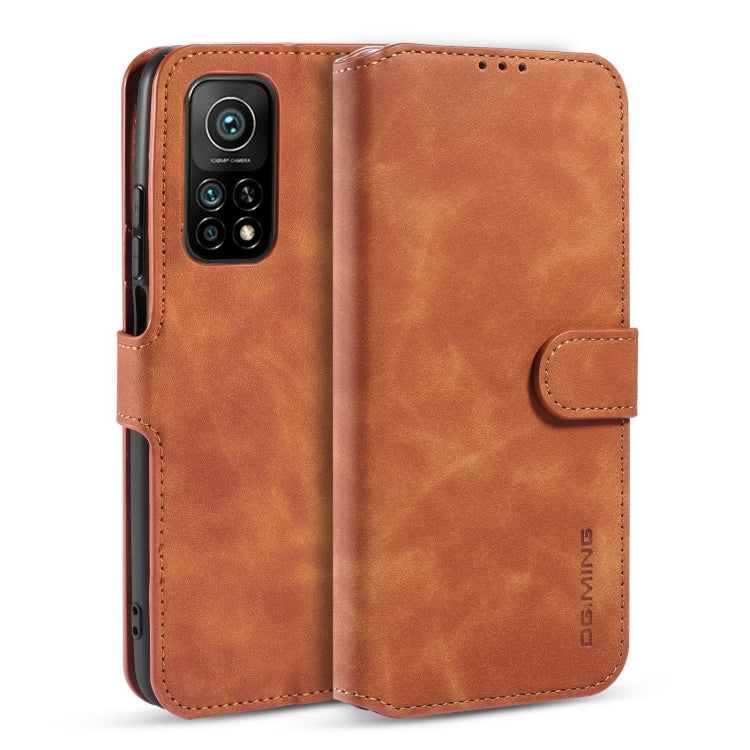 DG.MING Retro Oil Side Horizontal Flip Case with Holder & Card Slots & Wallet, For Google Pixel 5, For Google Pixel 5 XL / Pixel 4A 5G, For Samsung Galaxy A11 (US Version), For Samsung Galaxy M11 / A11 (EU Version), For Xiaomi Mi 10T Lite