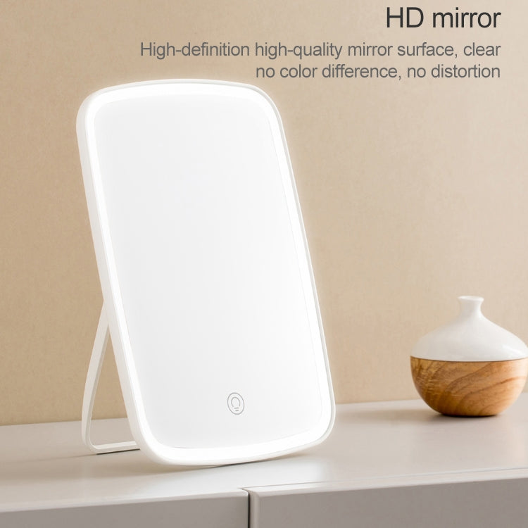 Original Xiaomi Youpin Jordan&Judy Makeup Mirror with LED Light Portable Folding Beauty Dressing Mirror Table Lamp