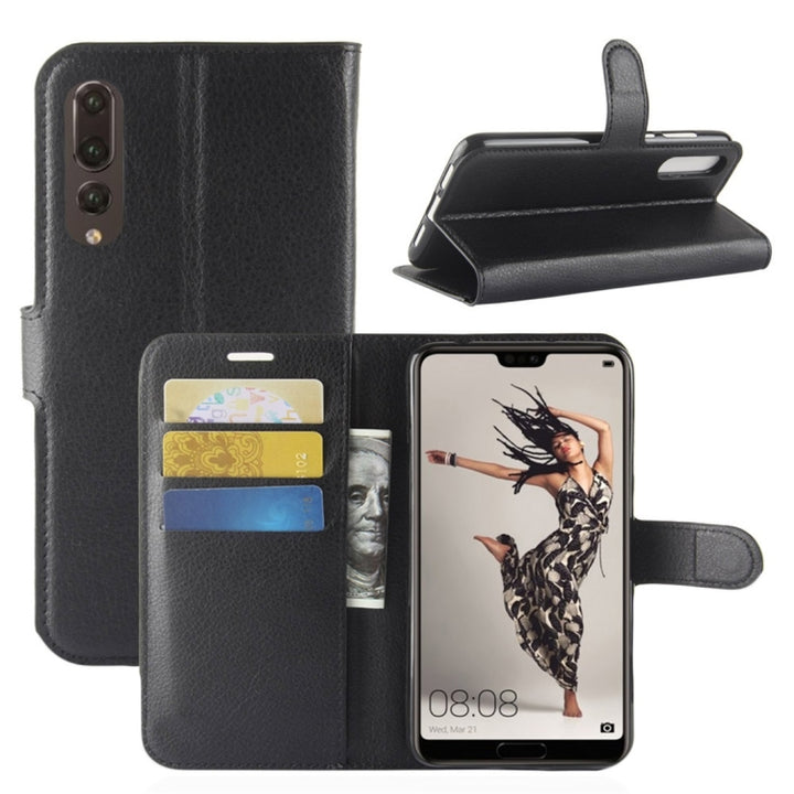 For Huawei  P20 Pro Litchi Texture Horizontal Flip Leather Case with Wallet & Holder & Card Slots, Huawei P20 Pro, For P20 Pro, For Huawei P20 Pro