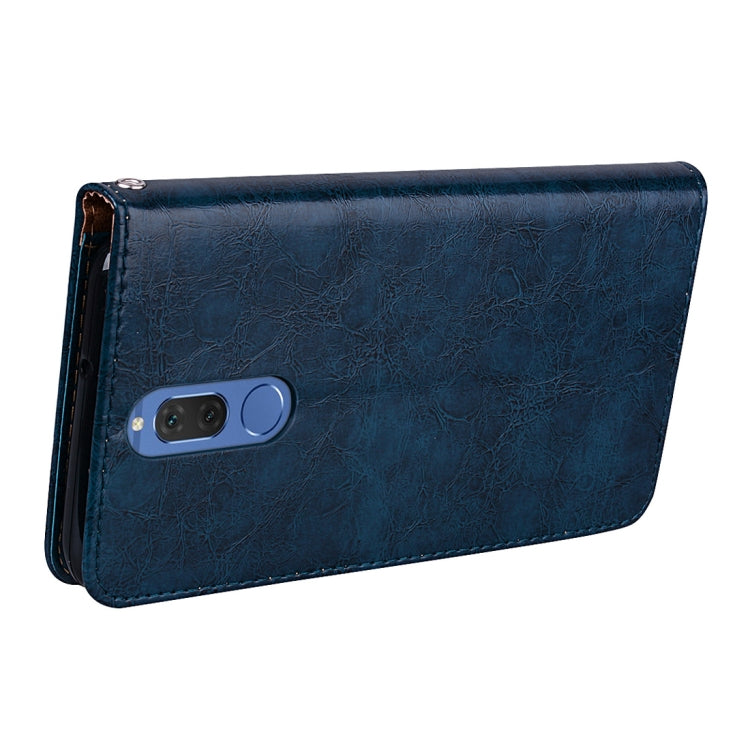 For Huawei Mate 10 Lite & Nova 2i Business Style Oil Wax Texture Horizontal Flip Leather Case with Holder & Card Slots & Wallet, For Huawei Mate 10 Lite, For Huawei Mate 10 Lite & Nova 2i