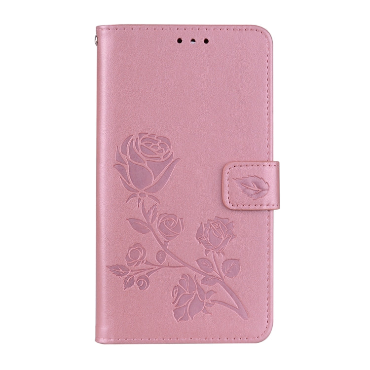 For Huawei Mate 10 Lite Rose Embossed Horizontal Flip Environmental PU Leather Case with Holder & Card Slots & Wallet, For Huawei Mate 10 Lite, For Mate 10 Lite, For HAW0148_B1, Huawei Mate 10 Lite