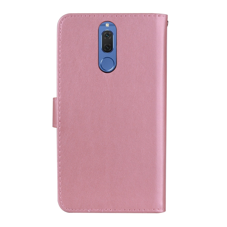 For Huawei Mate 10 Lite Rose Embossed Horizontal Flip Environmental PU Leather Case with Holder & Card Slots & Wallet, For Huawei Mate 10 Lite, For Mate 10 Lite, For HAW0148_B1, Huawei Mate 10 Lite