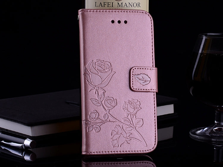 For Huawei Mate 10 Lite Rose Embossed Horizontal Flip Environmental PU Leather Case with Holder & Card Slots & Wallet, For Huawei Mate 10 Lite, For Mate 10 Lite, For HAW0148_B1, Huawei Mate 10 Lite