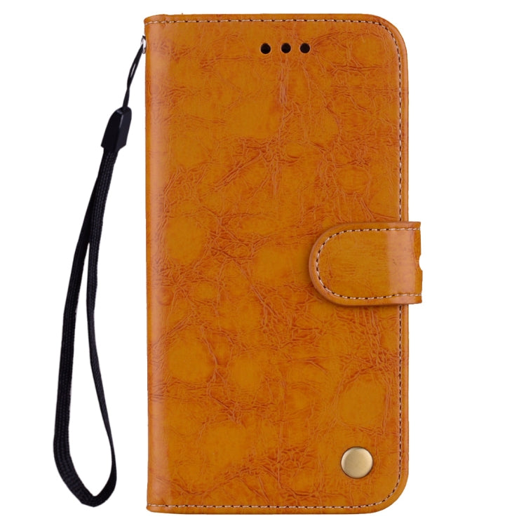 For Huawei P20 Lite Business Style Oil Wax Texture Horizontal Flip Leather Case with Holder & Card Slots & Wallet, For Huawei P20 Lite