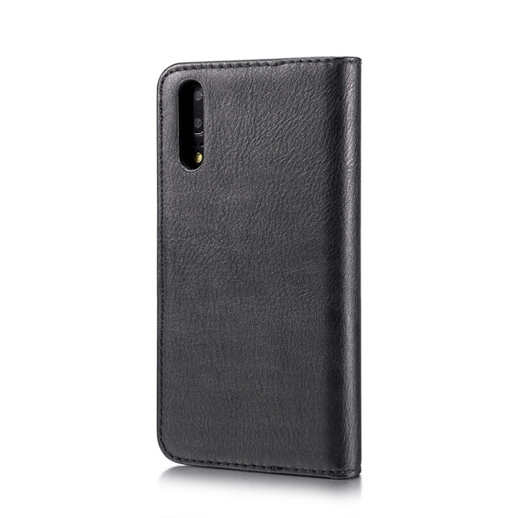 Crazy Horse Texture Flip Detachable Magnetic Leather Case for Huawei P20, with Holder & Card Slots & Wallet, Huawei P20