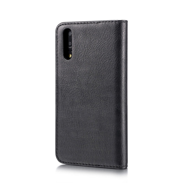 Crazy Horse Texture Flip Detachable Magnetic Leather Case for Huawei P20, with Holder & Card Slots & Wallet, Huawei P20