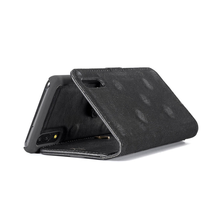 Crazy Horse Texture Flip Detachable Magnetic Leather Case for Huawei P20, with Holder & Card Slots & Wallet, Huawei P20