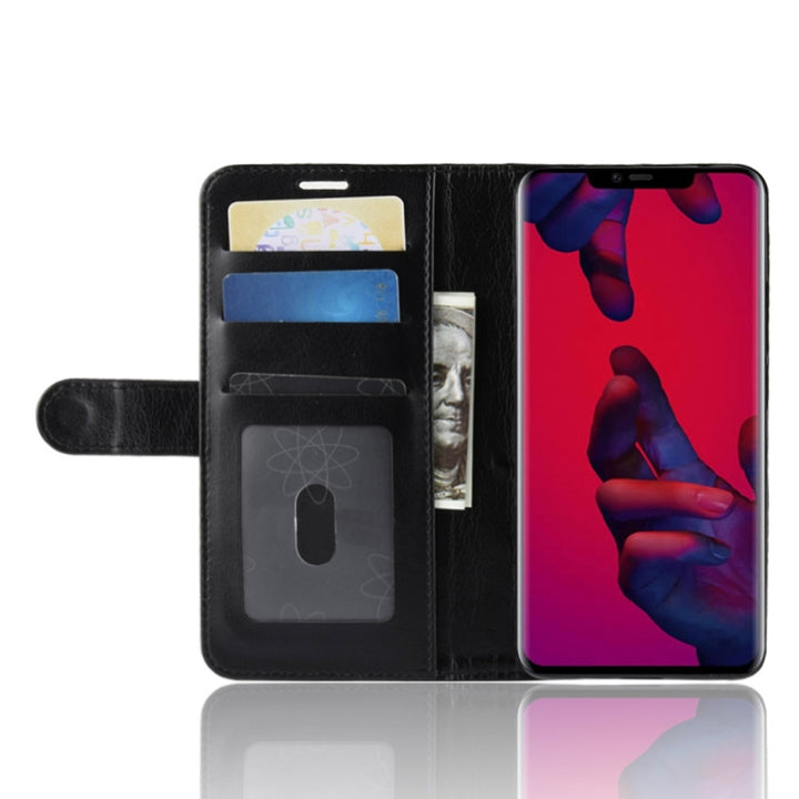 Retro Crazy Horse Texture Horizontal Flip Leather Case for Huawei Mate 20 Pro, with Holder & Card Slots & Wallet, For Huawei Mate 20 Pro