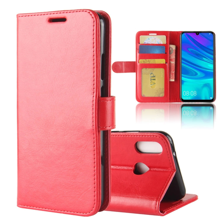 R64 Texture Single Fold Horizontal Flip Leather Case for Huawei P30 Lite, with Holder & Wallet & Card Slots & Photo Frame, For Huawei P30 Lite