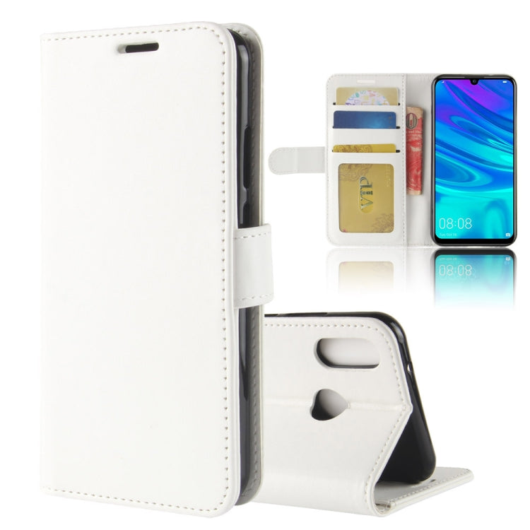 R64 Texture Single Fold Horizontal Flip Leather Case for Huawei P30 Lite, with Holder & Wallet & Card Slots & Photo Frame, For Huawei P30 Lite