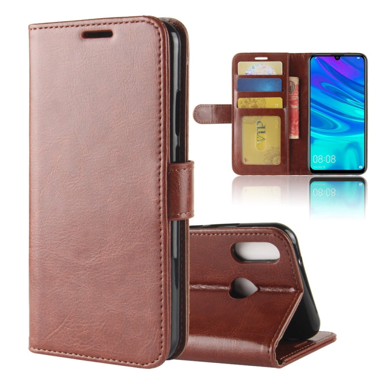 R64 Texture Single Fold Horizontal Flip Leather Case for Huawei P30 Lite, with Holder & Wallet & Card Slots & Photo Frame, For Huawei P30 Lite