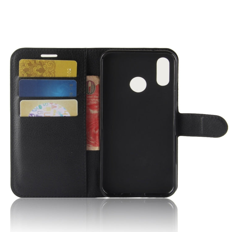 Litchi Texture Horizontal Flip Leather Case for Huawei P30 Lite, with Wallet & Holder & Card Slots, For Huawei P30 Lite