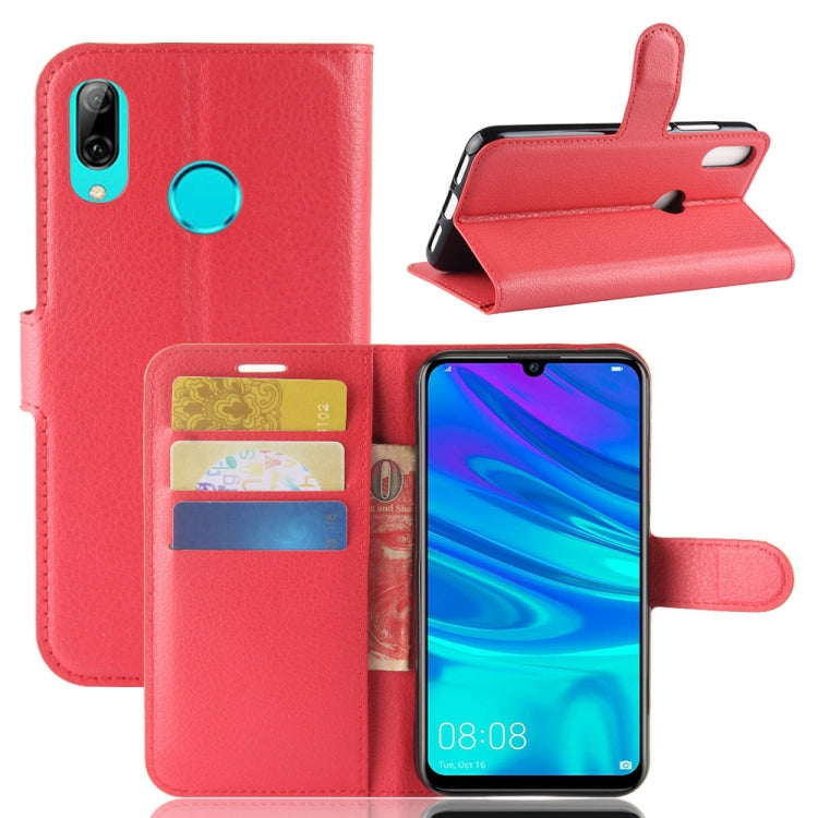 Litchi Texture Horizontal Flip Leather Case for Huawei P30 Lite, with Wallet & Holder & Card Slots, For Huawei P30 Lite