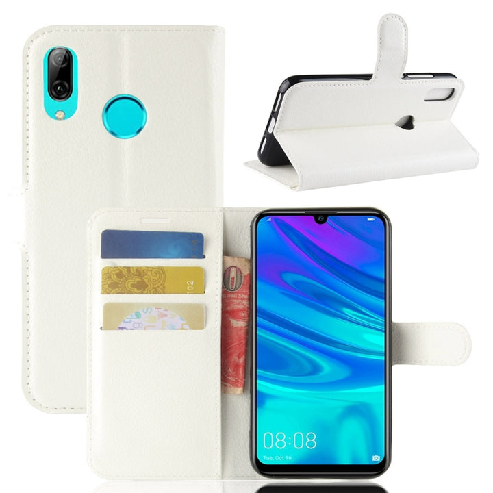 Litchi Texture Horizontal Flip Leather Case for Huawei P30 Lite, with Wallet & Holder & Card Slots, For Huawei P30 Lite