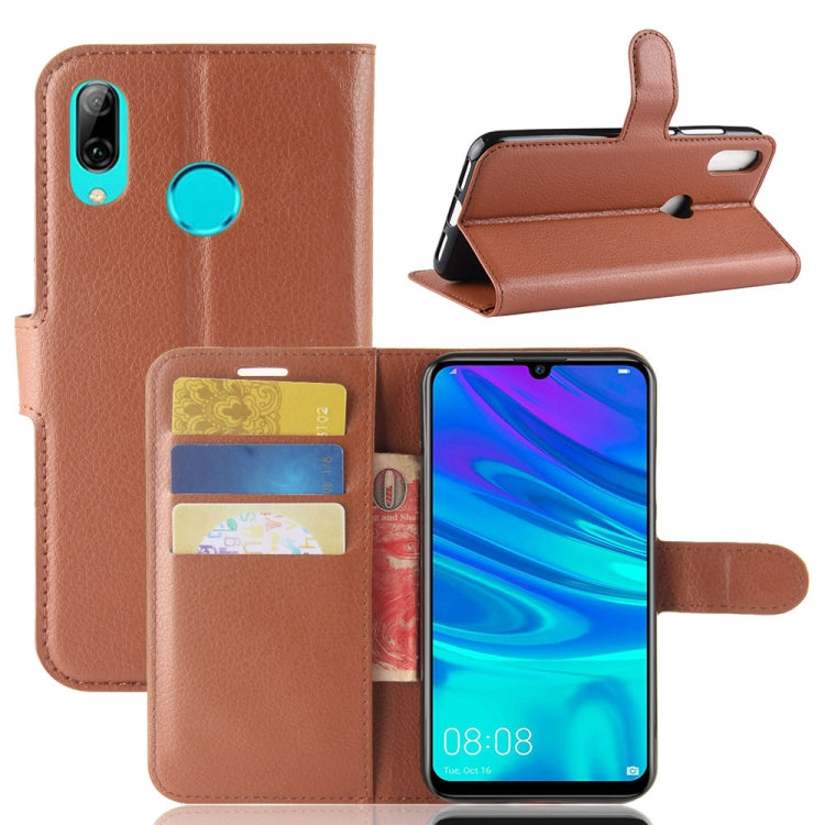 Litchi Texture Horizontal Flip Leather Case for Huawei P30 Lite, with Wallet & Holder & Card Slots, For Huawei P30 Lite