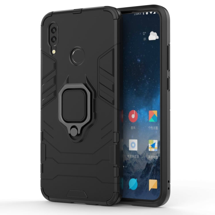 PC + TPU Shockproof Protective Case for Huawei P Smart (2019), with Magnetic Ring Holder, For Huawei P Smart (2019)