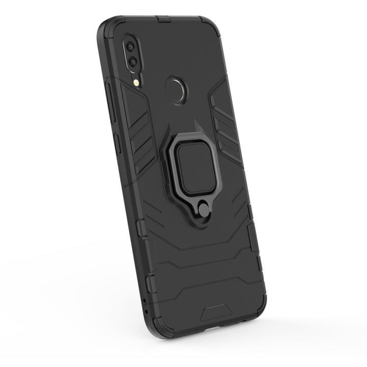 PC + TPU Shockproof Protective Case for Huawei P Smart (2019), with Magnetic Ring Holder, For Huawei P Smart (2019)