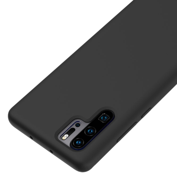 Solid Color Liquid Silicone Shockproof Full Coverage Case for Huawei P30 Pro