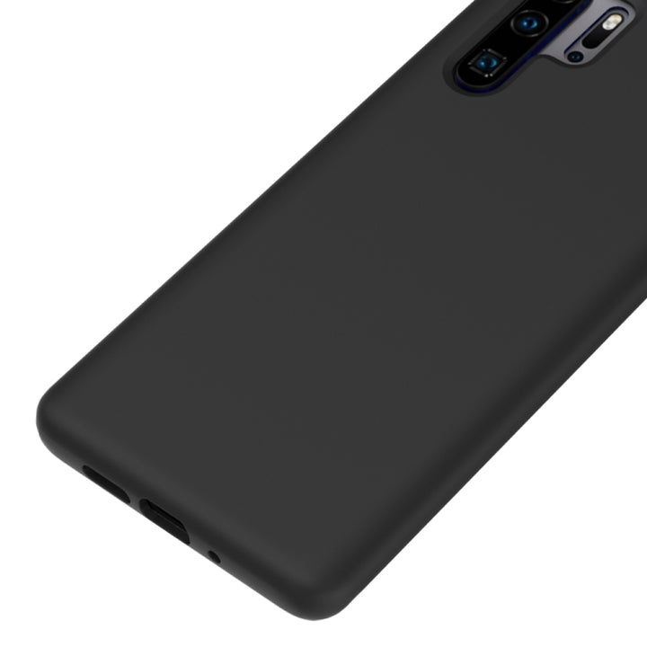 Solid Color Liquid Silicone Shockproof Full Coverage Case for Huawei P30 Pro