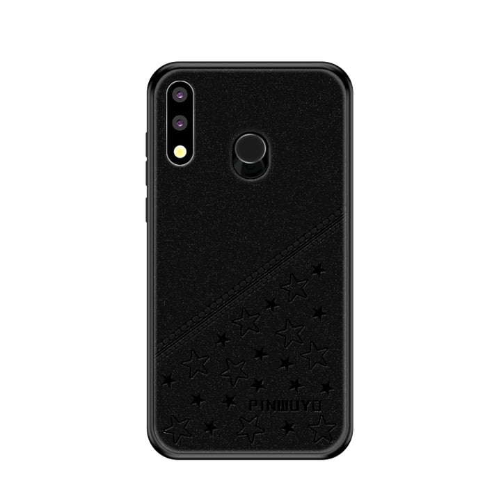 PINWUYO Full Coverage Waterproof Shockproof PC+TPU+PU Case for Huawei P30 Lite, Huawei P30 Lite