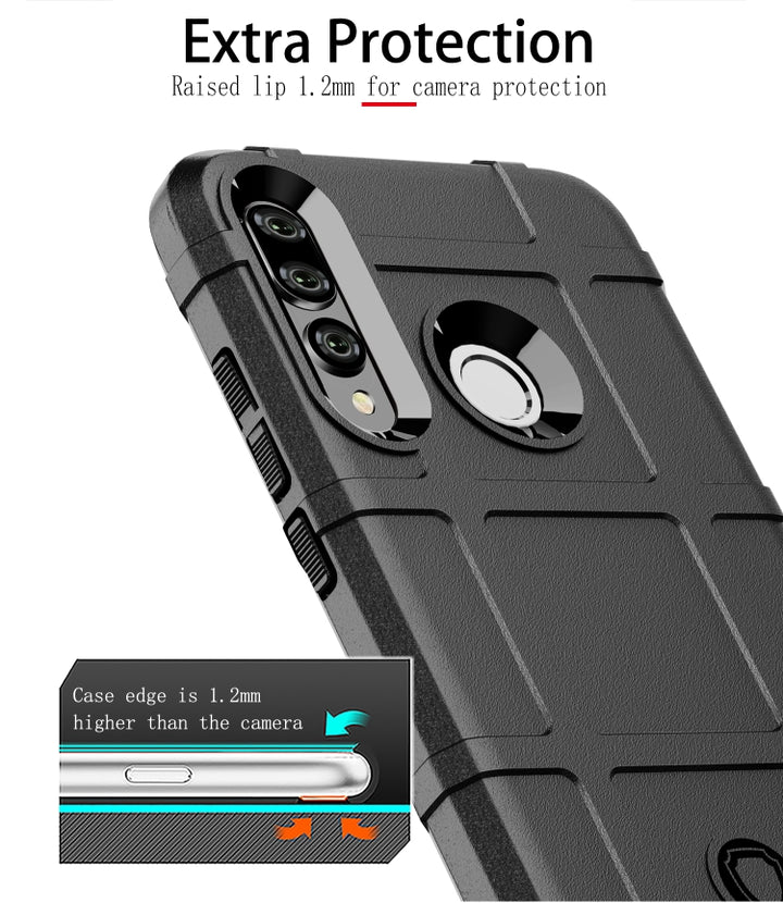 Shockproof Rugged Shield Full Coverage Protective Silicone Case for Huawei P Smart+ 2019, Huawei P Smart+ 2019, For Huawei P Smart+ 2019