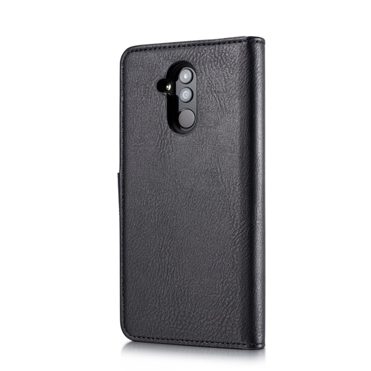 DG.MING Crazy Horse Texture Flip Detachable Magnetic Leather Case for Huawei Mate 20 Lite / Maimang 7, with Holder & Card Slots & Wallet, Huawei Mate 20 Lite / Maimang 7