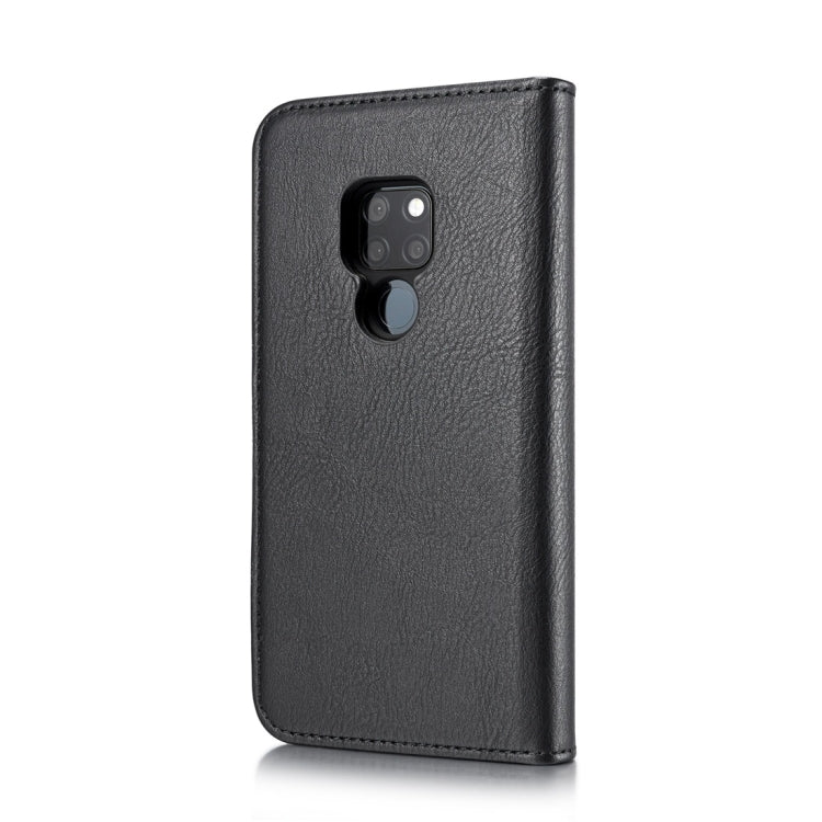 DG.MING Crazy Horse Texture Flip Detachable Magnetic Leather Case for Huawei Mate 20, with Holder & Card Slots & Wallet, Huawei Mate 20