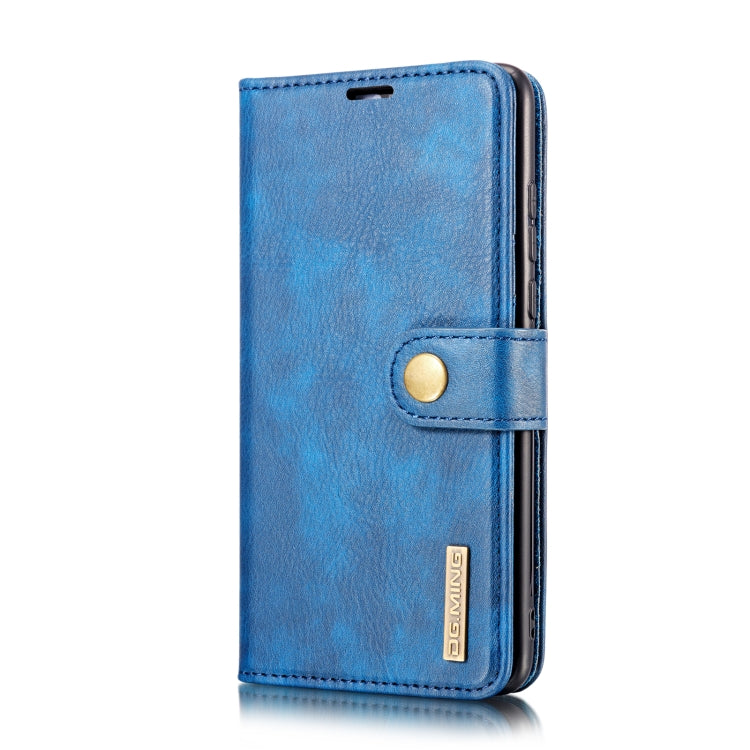 DG.MING Crazy Horse Texture Flip Detachable Magnetic Leather Case for Huawei P30 Lite, with Holder & Card Slots & Wallet, For Huawei P30 Lite, Huawei P30 Lite