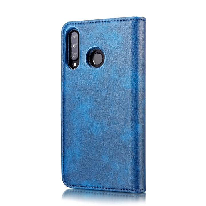 DG.MING Crazy Horse Texture Flip Detachable Magnetic Leather Case for Huawei P30 Lite, with Holder & Card Slots & Wallet, For Huawei P30 Lite, Huawei P30 Lite